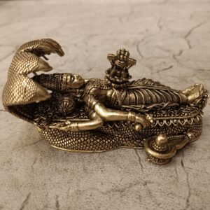 Buy Brass Fine Art Padmanathar Statue 2″ Antique Showroom Trichy