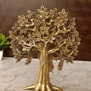 Buy Brass Kalpavriksha Tree With Stand 10″ Handicraft & Antique Finish Showroom Trichy