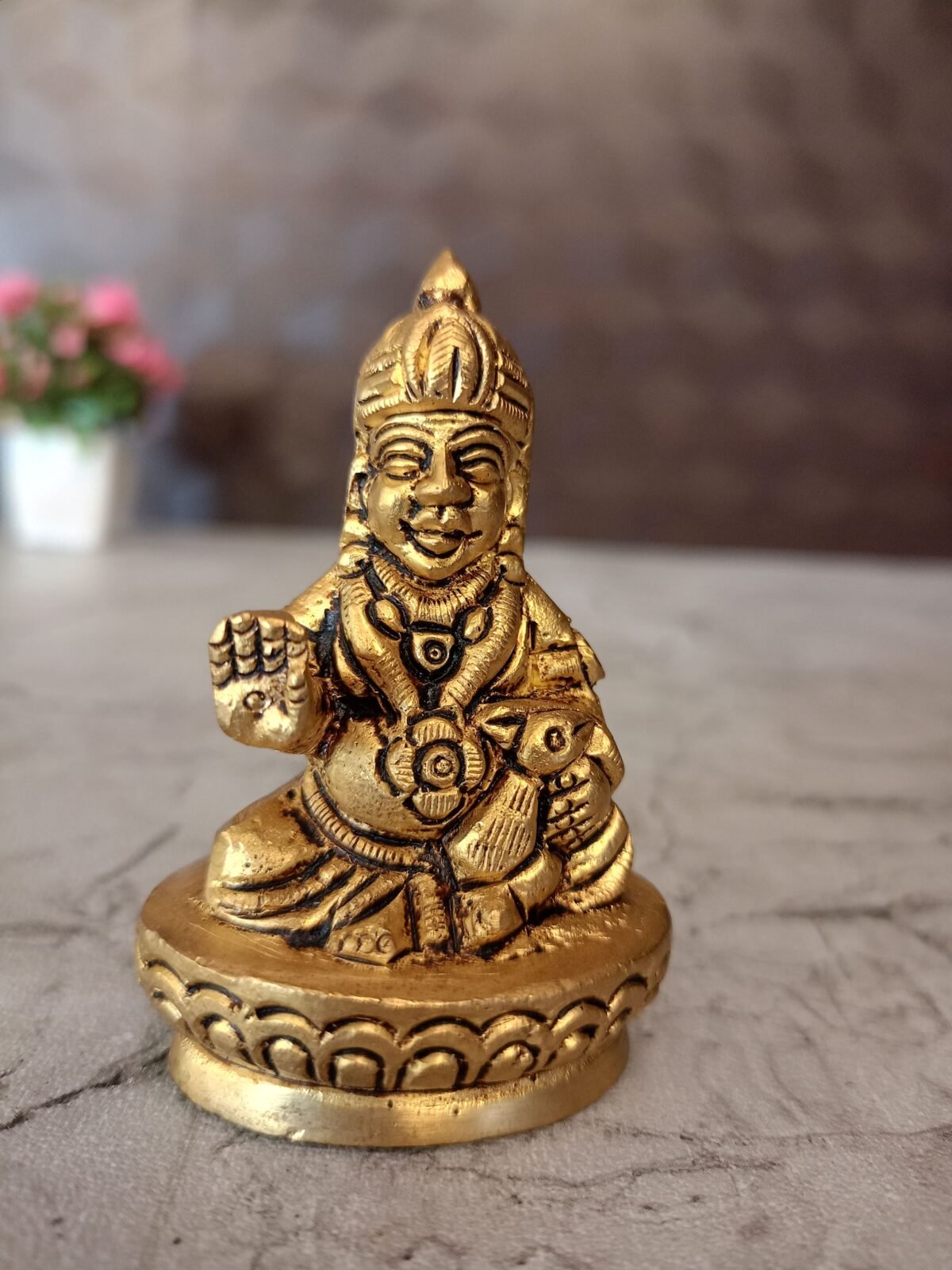 Buy Brass Kuberar Statue 2.5″ Antique Showroom Trichy