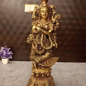 Buy Brass Radha Idol 20″ Antique Showroom Trichy