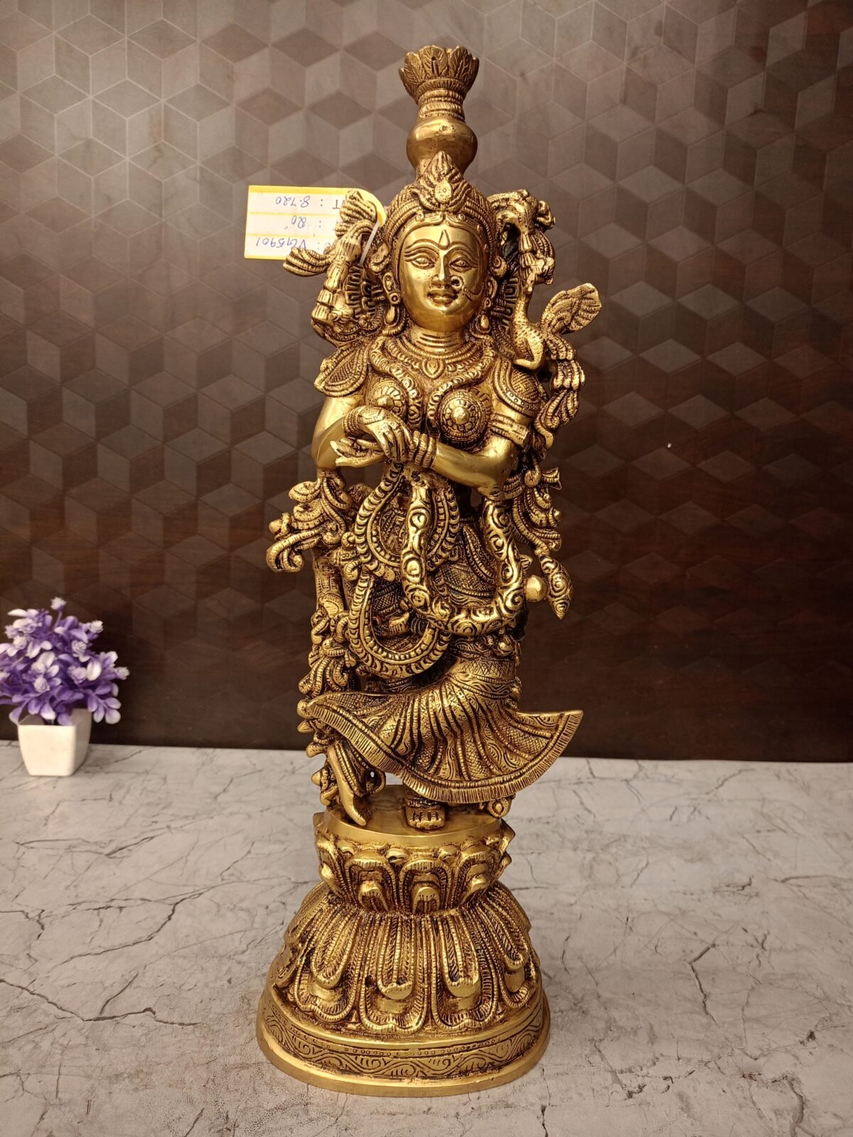 Buy Brass Radha Idol 20″ Antique Showroom Trichy