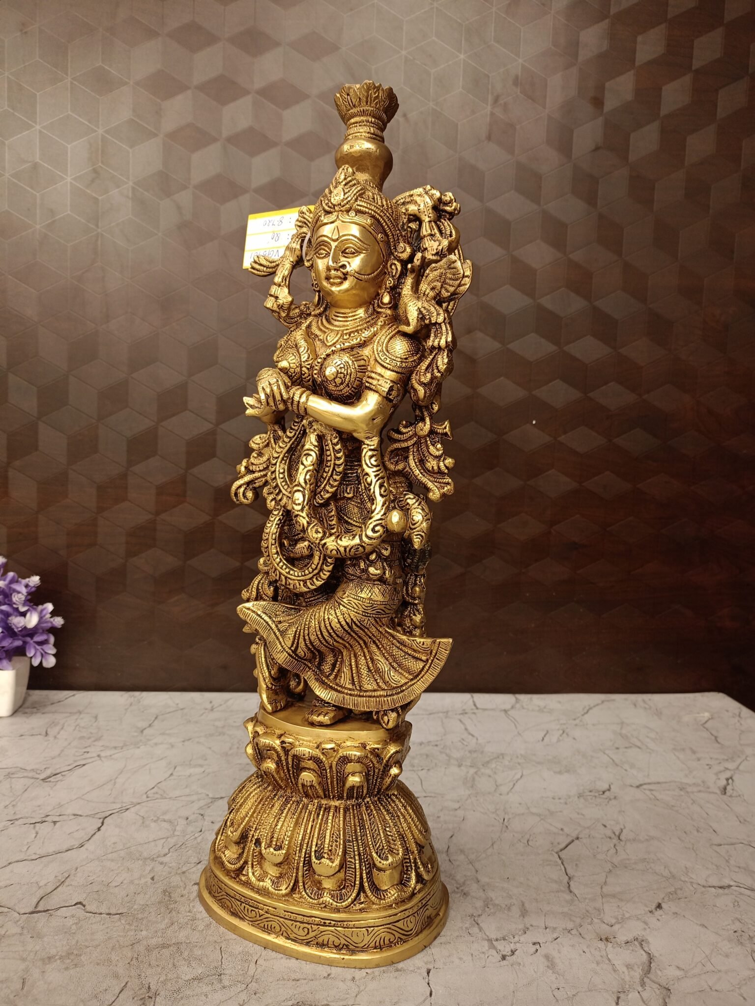 Buy Brass Radha Idol 20″ Antique Showroom Trichy - Image 2