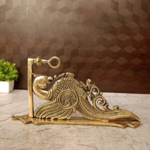 Buy Brass Wall Peacock Bracket 12″ Antique Showroom Trichy