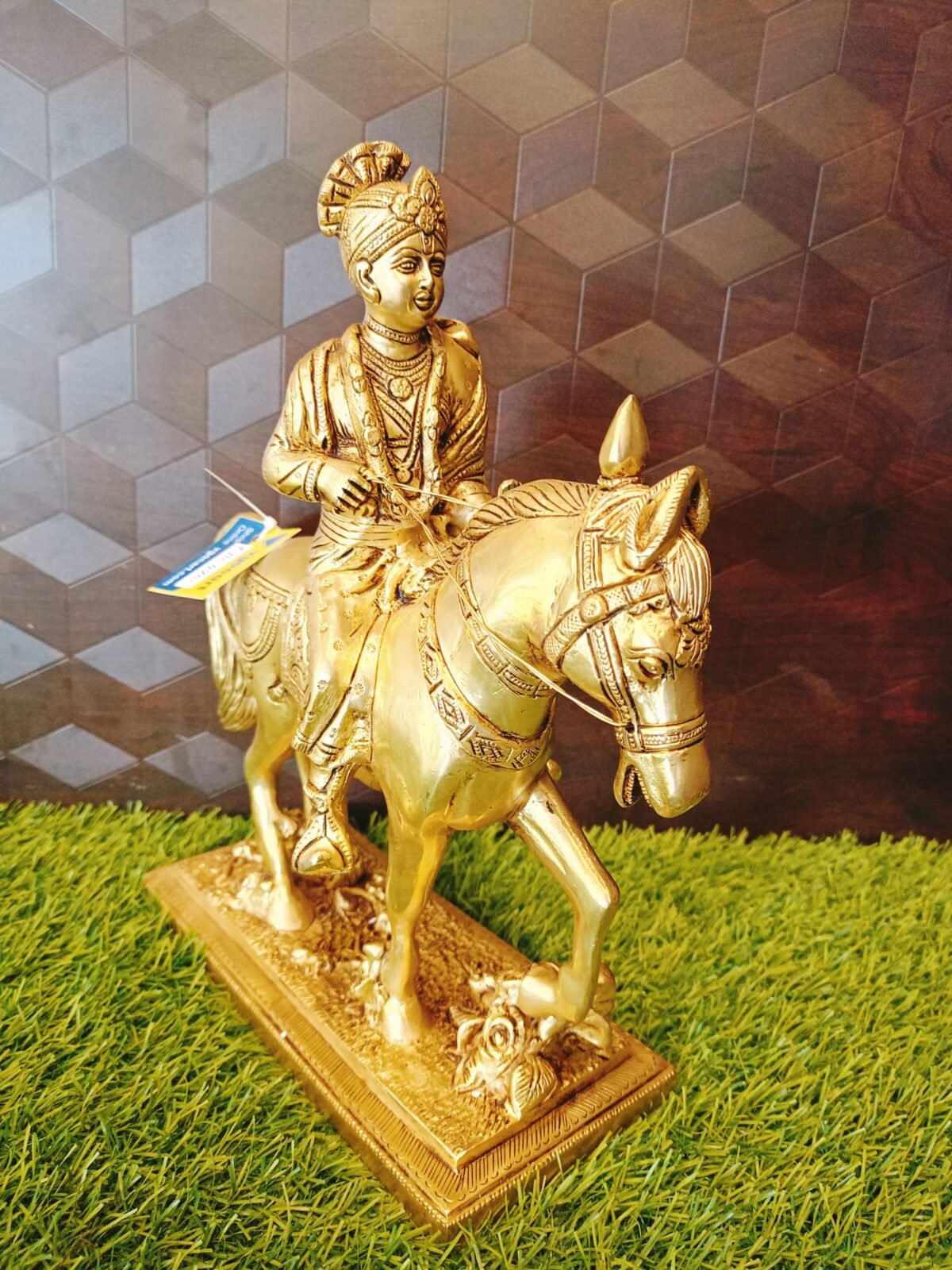 Buy Brass Yogi Swami Narayan Statue Antique Showroom Trichy - Image 2