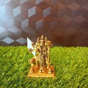 Brass Dattatreya Small Idol – 4” Antique Showroom Trichy