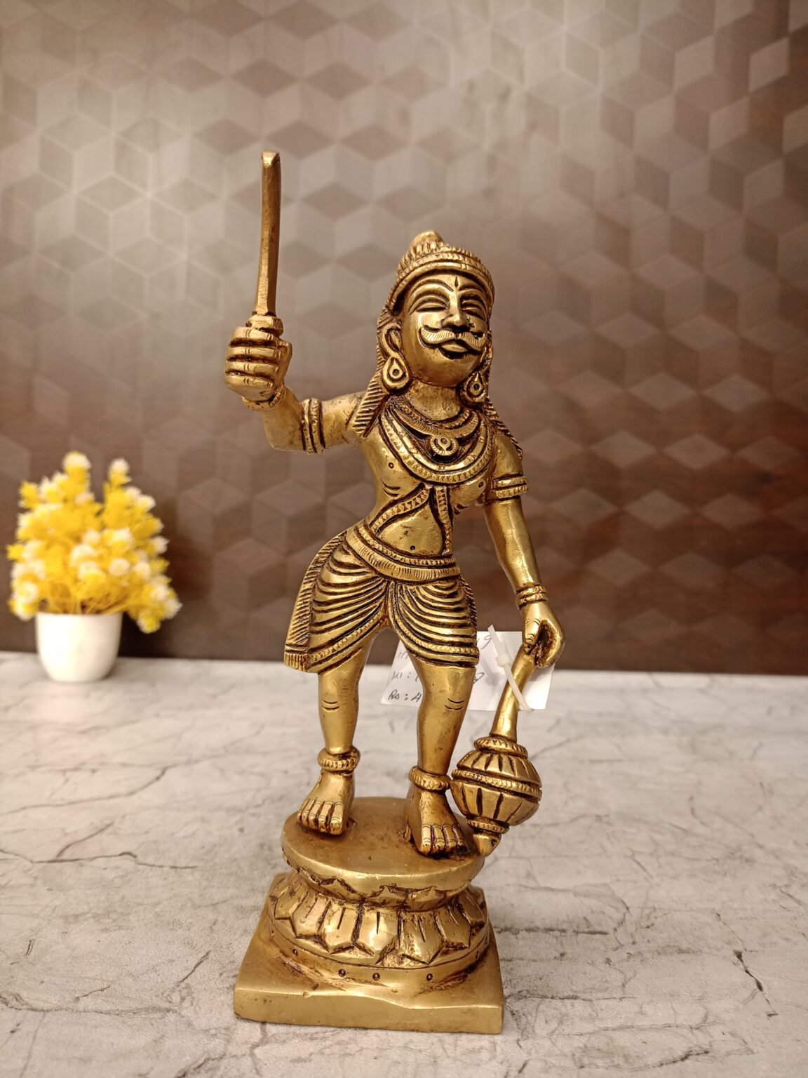 Buy Brass Karuparayan Big Idol 9” Antique Showroom Trichy